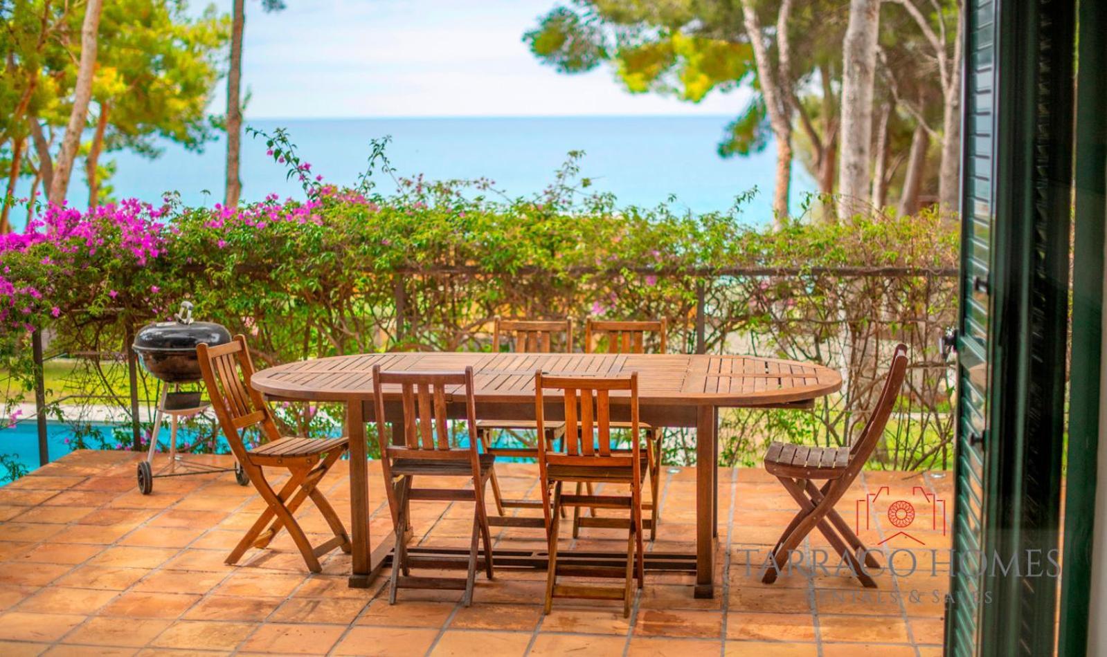 Villa Th100 Vacacional Con Vistas Al Mar En Tamari Tarragona